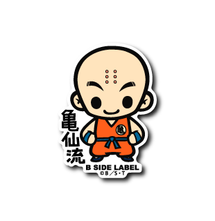 Dragon Ball - Krillin Small Sticker (B-SIDE LABEL)