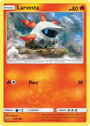 Larvesta/73 - Shining Legends