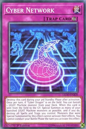 Cyber Network (LEDD-ENB20) - Legendary Dragon Decks 1st Edition