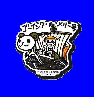 One Piece - Badges (B-SIDE LABEL)