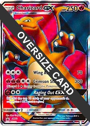 Charizard GX - SM60 (SM Black Star Promos) - Jumbo Cards Holofoil