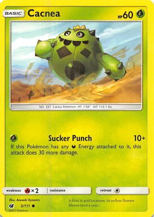 Cacnea 5/111 - SM Crimson Invasion
