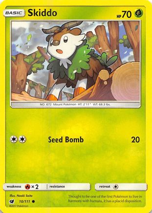 Skiddo 10/111 - SM Crimson Invasion