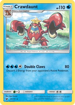 Crawdaunt/111 - SM Crimson Invasion