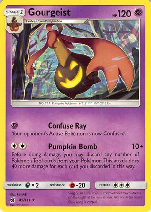 Gourgeist/111 - SM Crimson Invasion Reverse Holofoil