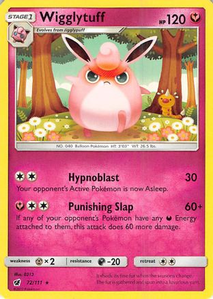 Wigglytuff 72/111 - SM Crimson Invasion