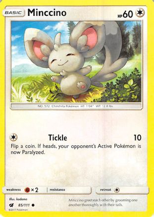 Minccino 85/111 - SM Crimson Invasion