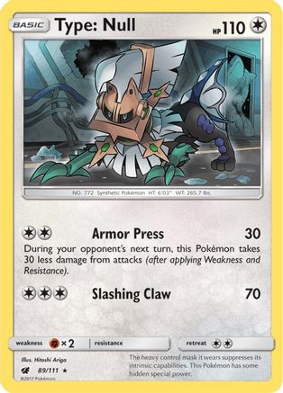 Type: Null 89/111 - SM Crimson Invasion Reverse Holofoil