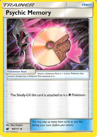 Psychic Memory 98/111 - SM Crimson Invasion