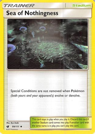 Sea of Nothingness 99/111 - SM Crimson Invasion Reverse Holofoil