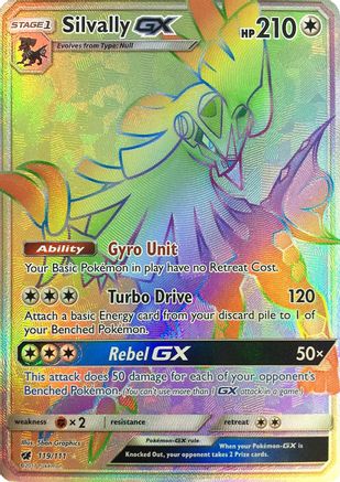 Silvally GX (Secret)/111 - SM Crimson Invasion Holofoil