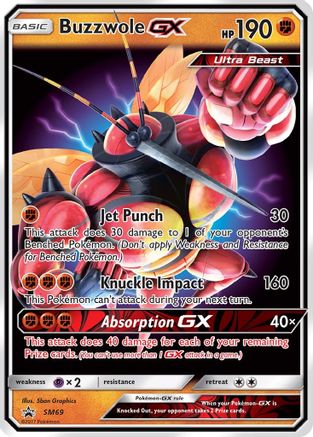 Buzzwole GX - SM69/248 - SM Promos Holofoil