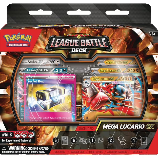 Pokémon TCG - Mega Evolution - League Battle Deck (Mega Lucario ex)