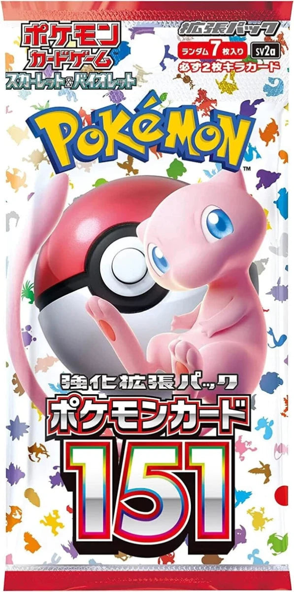 Pokémon TCG Japanese - Pokemon 151 - Booster Pack