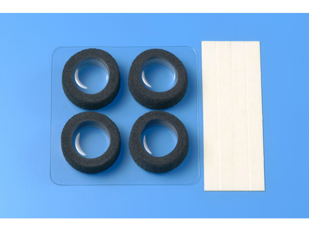 Tamiya Narrow Reston Sponge Tires (Black) 4wd Mini Racer