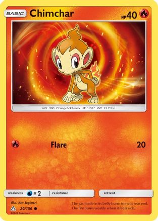 Chimchar (20)/156 - SM Ultra Prism