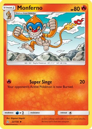 Monferno 22/156 - SM Ultra Prism