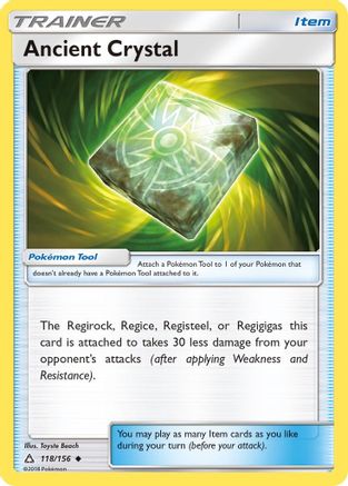 Ancient Crystal/156 - SM Ultra Prism Reverse Holofoil