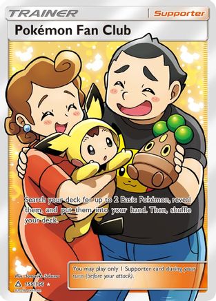 Pokemon Fan Club (Full Art)/156 - SM Ultra Prism Holofoil