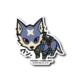 Capcom Monster Hunter - Palamute Small Sticker (B-SIDE LABEL)