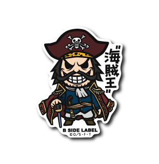 One Piece - Gol D. Roger Small Sticker (B-SIDE LABEL)