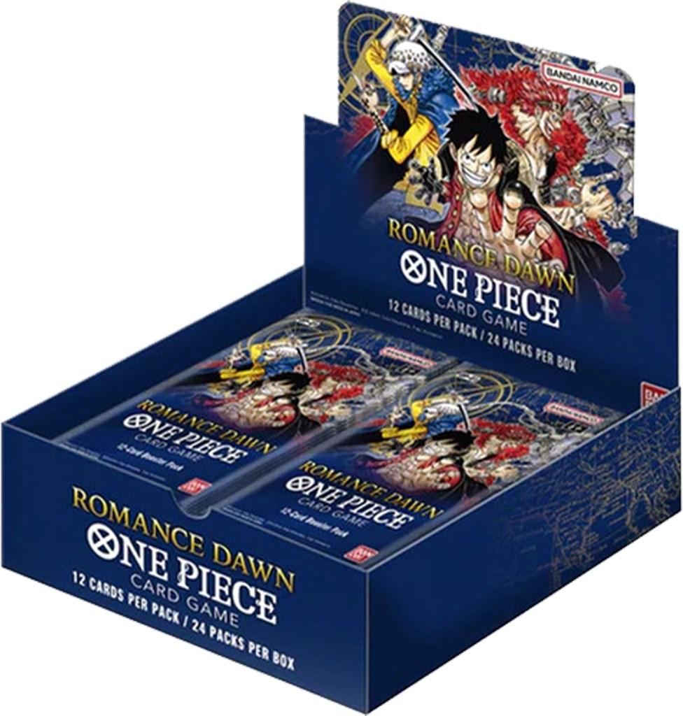 One Piece CG - Romance Dawn - English Booster Box (OP-01) (Wave 1 - Blue Bottom)