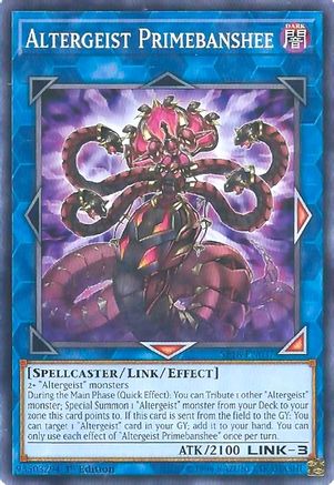 Altergeist Primebanshee (SP18-EN037) - Star Pack VRAINS 1st Edition