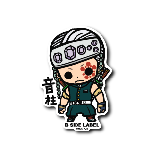 Demon Slayer - Uzui Tengen 1 Small Sticker (B-SIDE LABEL)