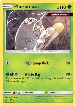 Pheromosa 11/131 - SM Forbidden Light Holofoil