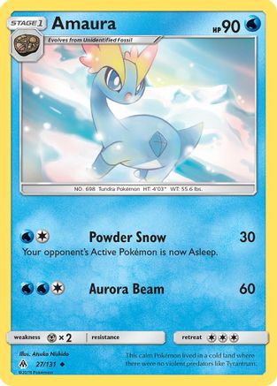 Amaura 27/131 - SM Forbidden Light