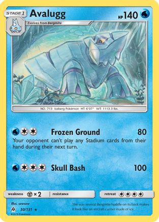 Avalugg/131 - SM Forbidden Light Reverse Holofoil