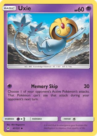 Uxie 41/131 - SM Forbidden Light