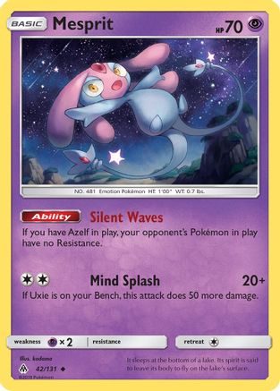 Mesprit 42/131 - SM Forbidden Light