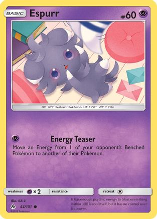 Espurr 44/131 - SM Forbidden Light Reverse Holofoil