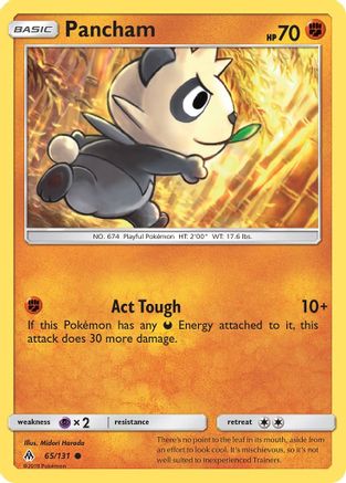 Pancham 65/131 - SM Forbidden Light