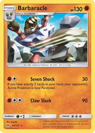 Barbaracle/131 - SM Forbidden Light