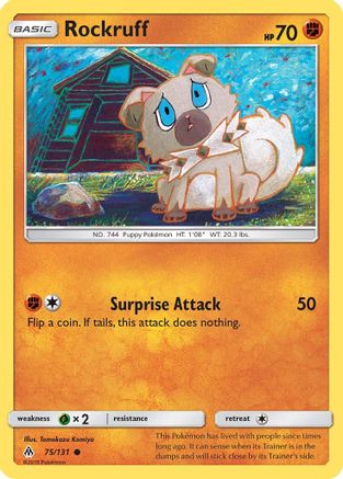 Rockruff 75/131 - SM Forbidden Light