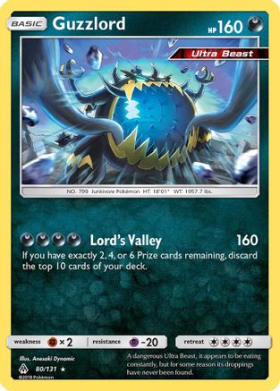 Guzzlord 80/131 - SM Forbidden Light