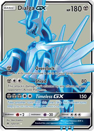 Dialga GX (Full Art)/131 - SM Forbidden Light Holofoil