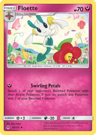 Floette 85/131 - SM Forbidden Light Reverse Holofoil