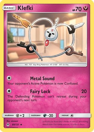Klefki 89/131 - SM Forbidden Light