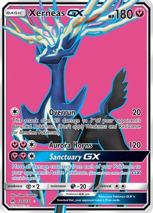 Xerneas GX (Full Art)/131 - SM Forbidden Light Holofoil