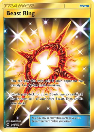 Beast Ring (Secret)/131 - SM Forbidden Light Holofoil