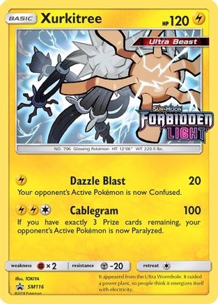 Xurkitree - SM116 (Prerelease)/248 - SM Promos Holofoil