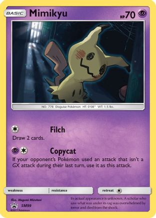 Mimikyu - SM99/248 - SM Promos Holofoil