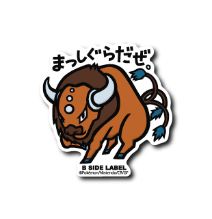 Pokémon - Tauros Small Sticker (B-SIDE LABEL)