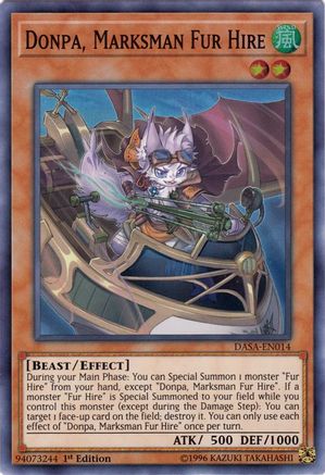 Donpa, Marksman Fur Hire (DASA-EN014) - Dark Saviors Unlimited