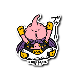 Dragon Ball - Majin Buu Small Sticker (B-SIDE LABEL)
