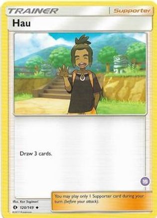 Hau (19) (Alolan Sandslash Half-Deck) - SM Trainer Kit Alolan Sandslash & Alolan Ninetales