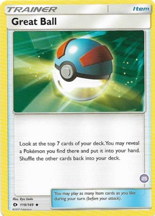 Great Ball (25) (Alolan Sandslash Half-Deck) - SM Trainer Kit Alolan Sandslash & Alolan Ninetales